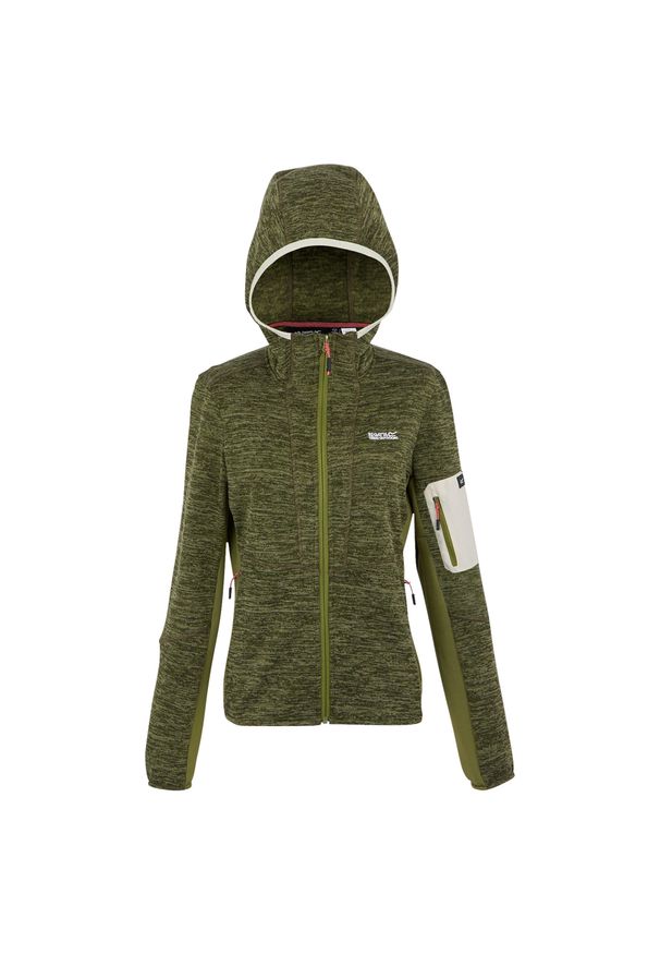 Regatta - Damska Bluza Polarowa Kemilia. Kolor: zielony. Materiał: polar. Sezon: zima