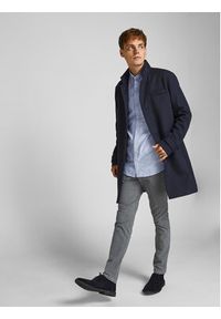 Jack & Jones - Jack&Jones Koszula 12182486 Błękitny Slim Fit. Kolor: niebieski. Materiał: bawełna