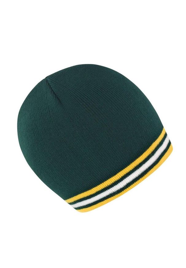RESULT WINTER ESSENTIALS - Czapka Unisex Dla Dorosłych. Kolor: żółty, biały, wielokolorowy, zielony
