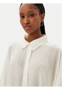 Kontatto Koszula B3003C E25B2C.11 Écru Relaxed Fit. Kolor: kremowy. Materiał: bawełna #4