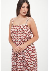 Max Mara Beachwear - Sukienka z jedwabiem Alisso MAX MARA BEACHWEAR. Materiał: jedwab #4