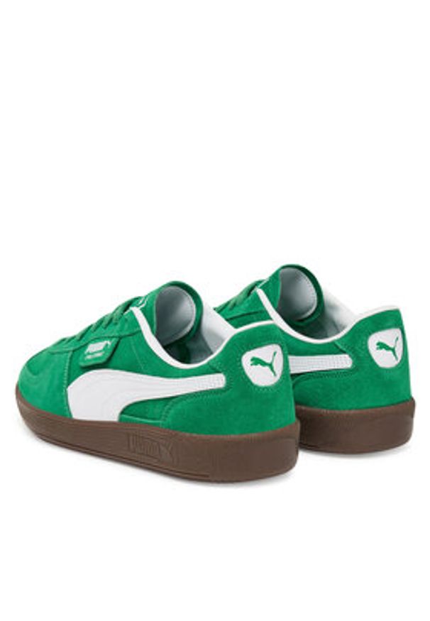 Puma Sneakersy Palermo 396463 63 Zielony. Kolor: zielony. Materiał: skóra, zamsz