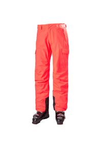 Spodnie narciarskie cargo damskie Helly Hansen switch insulated. Kolor: czerwony, pomarańczowy, różowy, wielokolorowy. Sezon: zima. Sport: narciarstwo