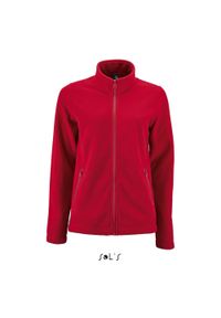SOL'S - Kurtka damska Sol's Norman. Kolor: czerwony. Materiał: poliester #1