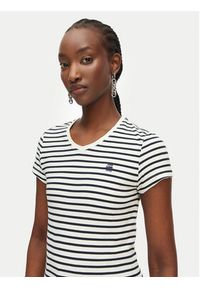 G-Star RAW - G-Star Raw T-Shirt Eyben D24533-D244 Biały Regular Fit. Kolor: biały. Materiał: bawełna #5