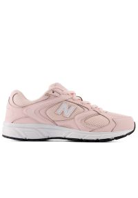 Buty młodzieżowe New Balance G4086M7 - różowe. Kolor: różowy. Materiał: materiał, syntetyk. Szerokość cholewki: normalna. Sezon: lato. Sport: turystyka piesza #1