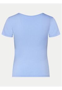 Hunkemöller Koszulka piżamowa Henley 205108 Niebieski Regular Fit. Kolor: niebieski. Materiał: wiskoza #2