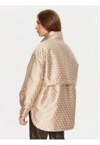 Guess Parka W4BL35 WFIR2 Beżowy Regular Fit. Kolor: beżowy. Materiał: syntetyk