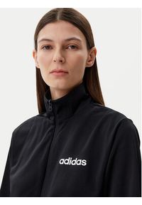 Adidas - adidas Komplet bluza i szorty sportowe Essentials Linear JD5432 Czarny Regular Fit. Kolor: czarny. Materiał: syntetyk #5