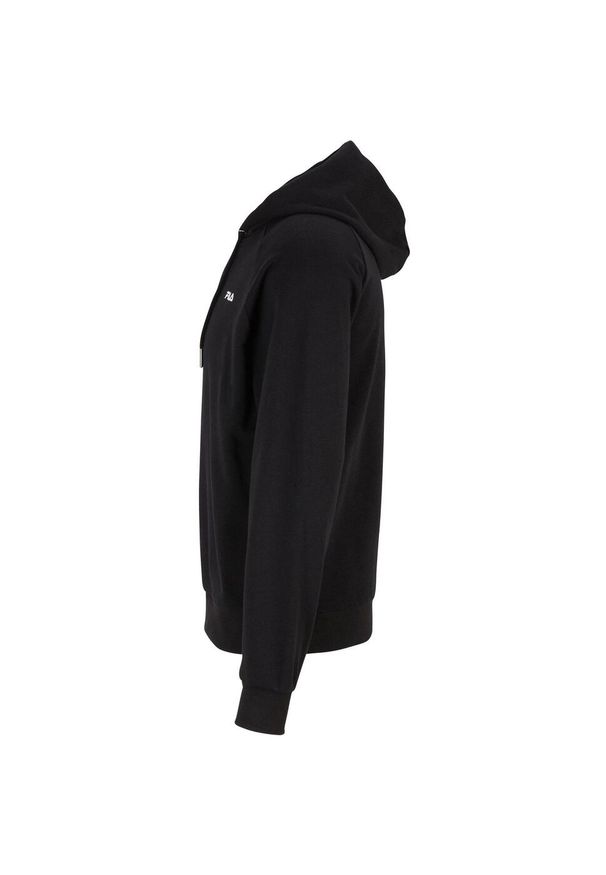 Fila - Bluza trekking męska Braives Reglan. Typ kołnierza: kaptur. Kolor: czarny. Materiał: bawełna, poliester. Sport: turystyka piesza