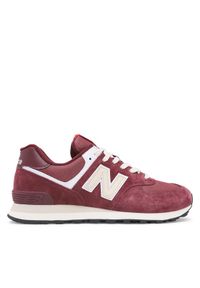 New Balance Sneakersy U574HMG Bordowy. Kolor: czerwony. Materiał: materiał. Model: New Balance 574