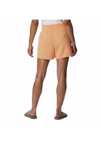 columbia - Krótkie Spodenki Sportowe Columbia Logo Iii French Terry Short. Kolor: pomarańczowy. Długość: krótkie