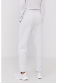 Calvin Klein Performance Spodnie damskie kolor szary z nadrukiem. Kolor: szary. Materiał: dzianina. Wzór: nadruk #4