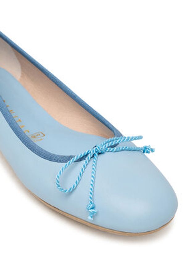 Hispanitas Baleriny HV263465 Niebieski. Kolor: niebieski. Materiał: skóra