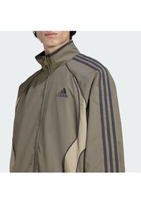 Adidas - adidas Bluza adicolor Teamgeist KD5860 Khaki Loose Fit. Kolor: brązowy. Materiał: syntetyk #3