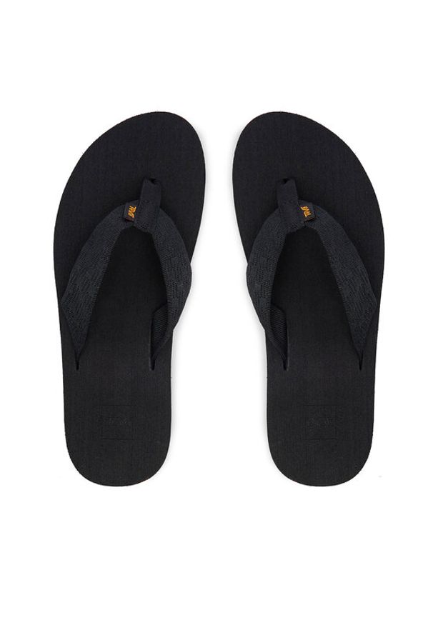 Teva Japonki Mush II 4168 Czarny. Kolor: czarny. Materiał: materiał