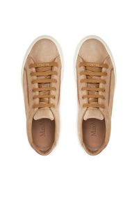 Max Mara Sneakersy 2514761011650 Brązowy. Kolor: brązowy. Materiał: skóra #3