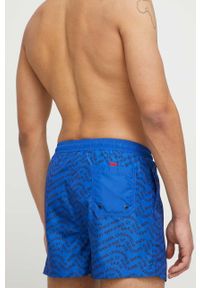 Karl Lagerfeld szorty kąpielowe kolor granatowy. Kolor: niebieski. Materiał: tkanina #2