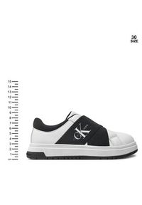 Calvin Klein Jeans Sneakersy V3X9-81056-1464 M Biały. Kolor: biały. Materiał: skóra