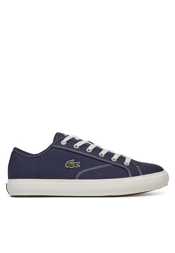 Lacoste Tenisówki Backcourt 7-49CMA0017 Granatowy. Kolor: niebieski. Materiał: materiał