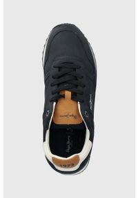 Pepe Jeans sneakersy LONDON STREET M kolor granatowy PMS31013. Nosek buta: okrągły. Zapięcie: sznurówki. Kolor: niebieski. Materiał: guma #5