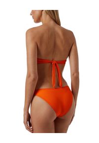 Melissa Odabash - MELISSA ODABASH - Pomarańczowy dół od bikini Martinique. Stan: obniżony. Kolor: pomarańczowy. Materiał: materiał, tkanina, prążkowany