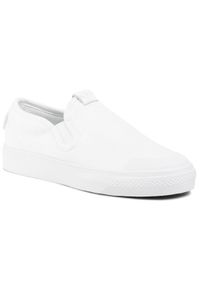 Adidas - adidas Sneakersy Nizza Slip On EF1185 Biały. Zapięcie: bez zapięcia. Kolor: biały. Materiał: materiał