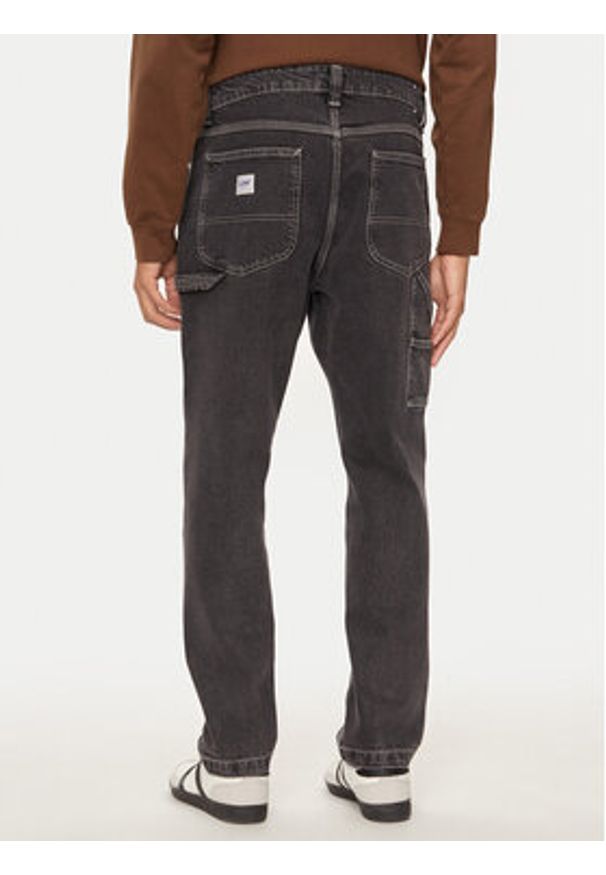 Lee Jeansy Carpenter 112355778 Czarny Relaxed Fit. Kolor: czarny