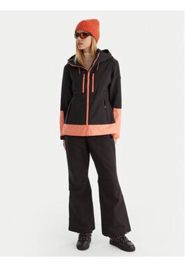 Roxy Kurtka narciarska Upwards JK ERJTJ03521 Czarny Regular Fit. Kolor: czarny. Materiał: syntetyk. Sport: narciarstwo