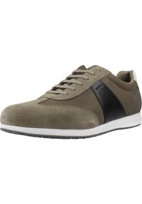 Geox - Buty GEOX U ARTHIEN Zielony. Kolor: zielony. Materiał: tkanina, skóra #1