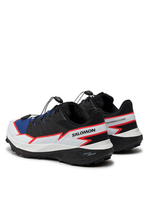 salomon - Salomon Buty do biegania Thundercross L47296100 Niebieski. Kolor: niebieski. Materiał: materiał