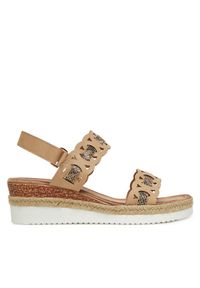 Clara Barson Espadryle WS2189-52 Beżowy. Kolor: beżowy. Materiał: syntetyk, materiał