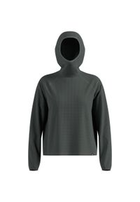 Bluza z kapturem Odlo Mid layer hoody CUBIC. Typ kołnierza: kaptur. Kolor: niebieski