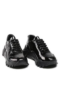 Eva Minge Sneakersy EM-57-10-001364 Czarny. Kolor: czarny. Materiał: skóra, lakier #5