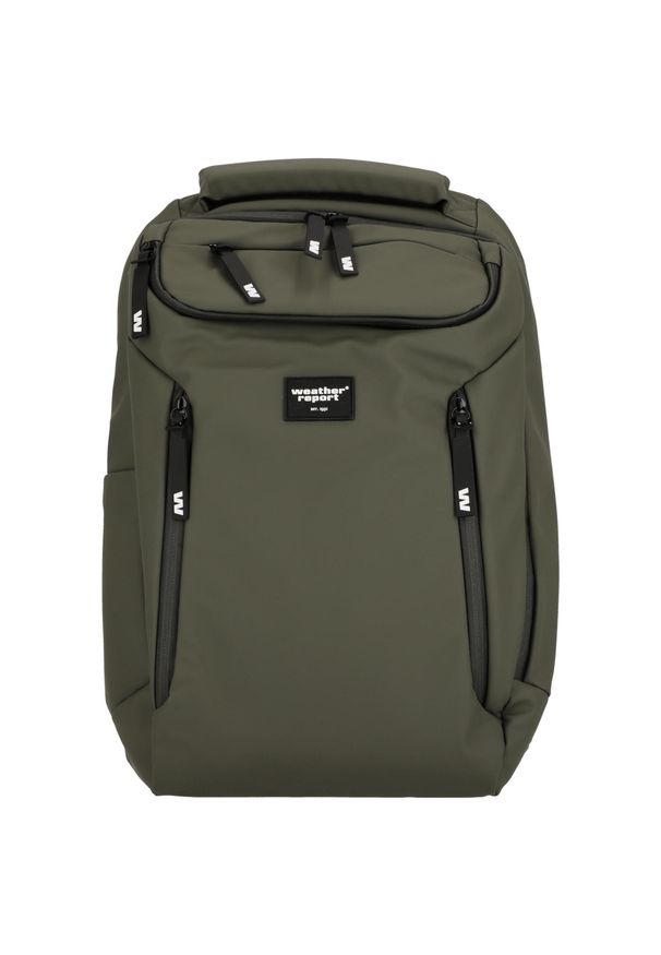 Plecak Weather Report Bronze PU Computer. Kolor: zielony. Styl: casual