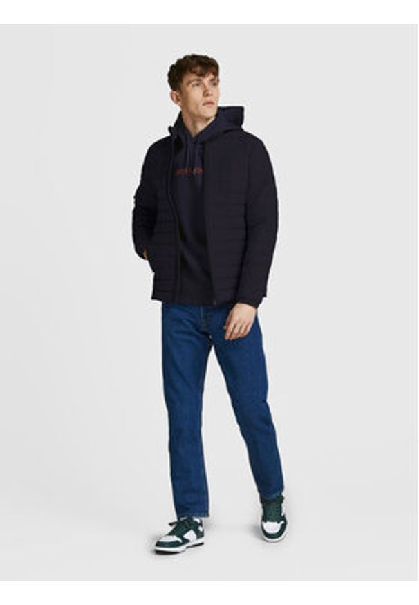 Jack & Jones - Jack&Jones Kurtka przejściowa Recycle 12211129 Czarny Regular Fit. Kolor: czarny. Materiał: syntetyk