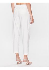 Marella Spodnie materiałowe Coro 2331310935 Biały Regular Fit. Kolor: biały. Materiał: syntetyk