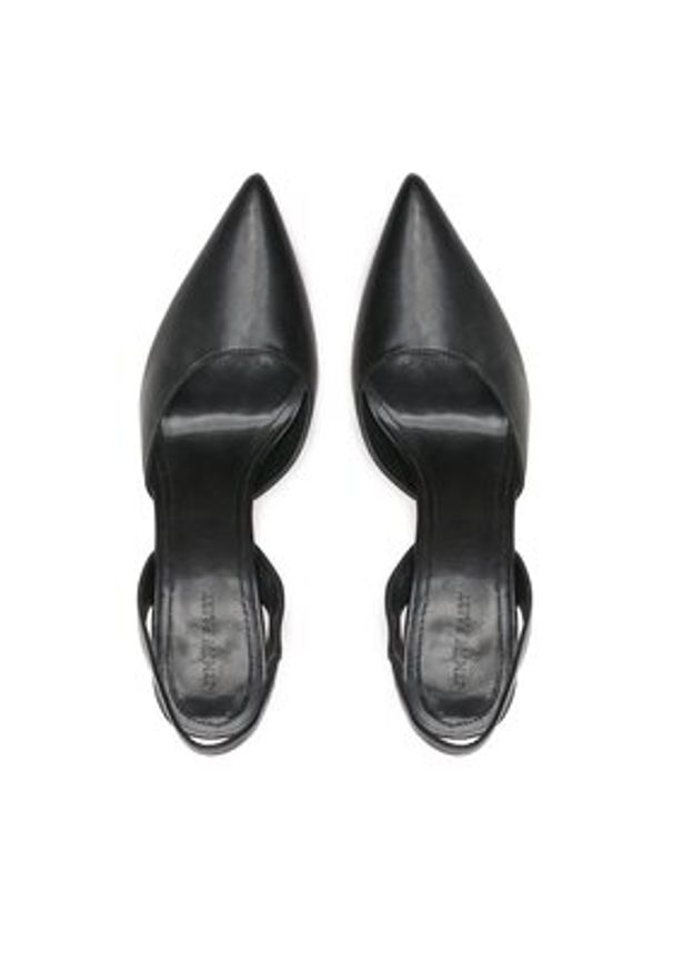 Jenny Fairy Sandały LS5925-01 Czarny. Kolor: czarny. Materiał: skóra