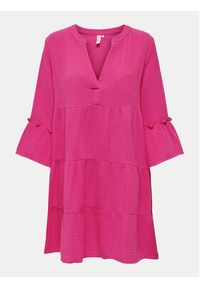 only - ONLY Sukienka letnia Thyra 15267999 Różowy Regular Fit. Kolor: różowy. Materiał: bawełna. Sezon: lato #4