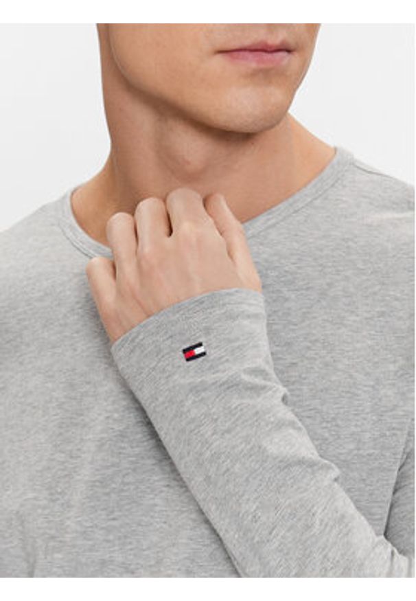 TOMMY HILFIGER - Tommy Hilfiger Komplet longsleeve UM0UM03022 Kolorowy Slim Fit. Materiał: bawełna. Długość rękawa: długi rękaw. Wzór: kolorowy