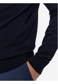 Calvin Klein Sweter Superior K10K110424 Granatowy Regular Fit. Kolor: niebieski. Materiał: wełna #3