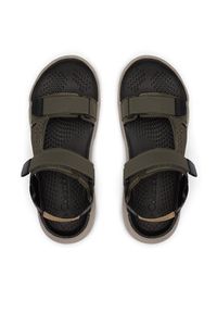 columbia - Columbia Sandały Peakfreak Roam™ Sandal 2108771 Zielony. Kolor: zielony. Materiał: skóra