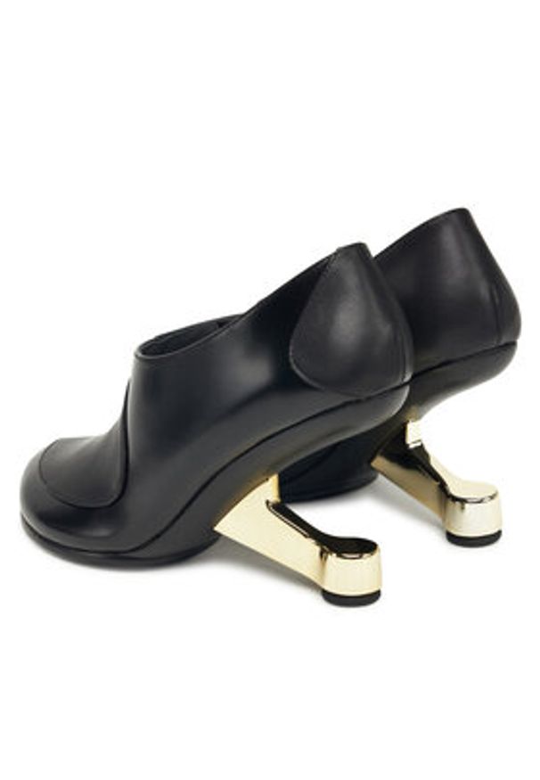 United Nude Półbuty Eamz Dana 1094056216 Czarny. Kolor: czarny. Materiał: skóra