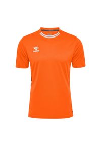 Koszulka Hummel Playful. Kolor: pomarańczowy. Sport: fitness, piłka nożna #1