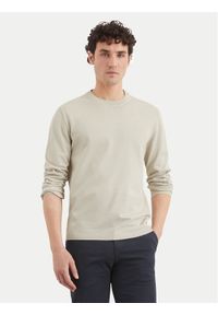 Marc O'Polo Sweter 522 5123 60248 Beżowy Regular Fit. Typ kołnierza: polo. Kolor: beżowy. Materiał: bawełna #1