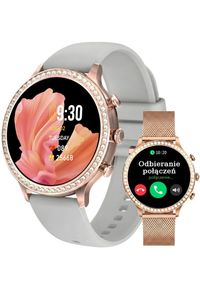 SMARTWATCH Damski Gravity GT5-8 GD/GD/GY. Rodzaj zegarka: smartwatch #1