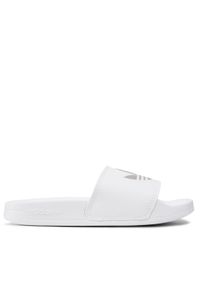 Adidas - adidas Klapki adilette Lite W GZ6197 Biały. Kolor: biały. Materiał: skóra #1