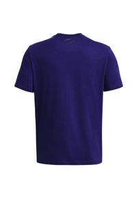 Under Armour - Męska Koszulka Sportowa. Kolor: niebieski