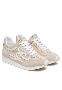 Guess Sneakersy FLPSKR SUE12 Beżowy. Kolor: beżowy. Materiał: skóra #3