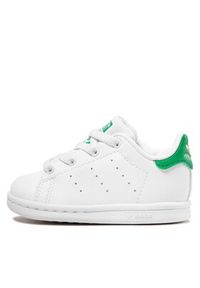 Adidas - adidas Buty Stan Smith El I FX7528 Biały. Kolor: biały. Materiał: skóra. Model: Adidas Stan Smith